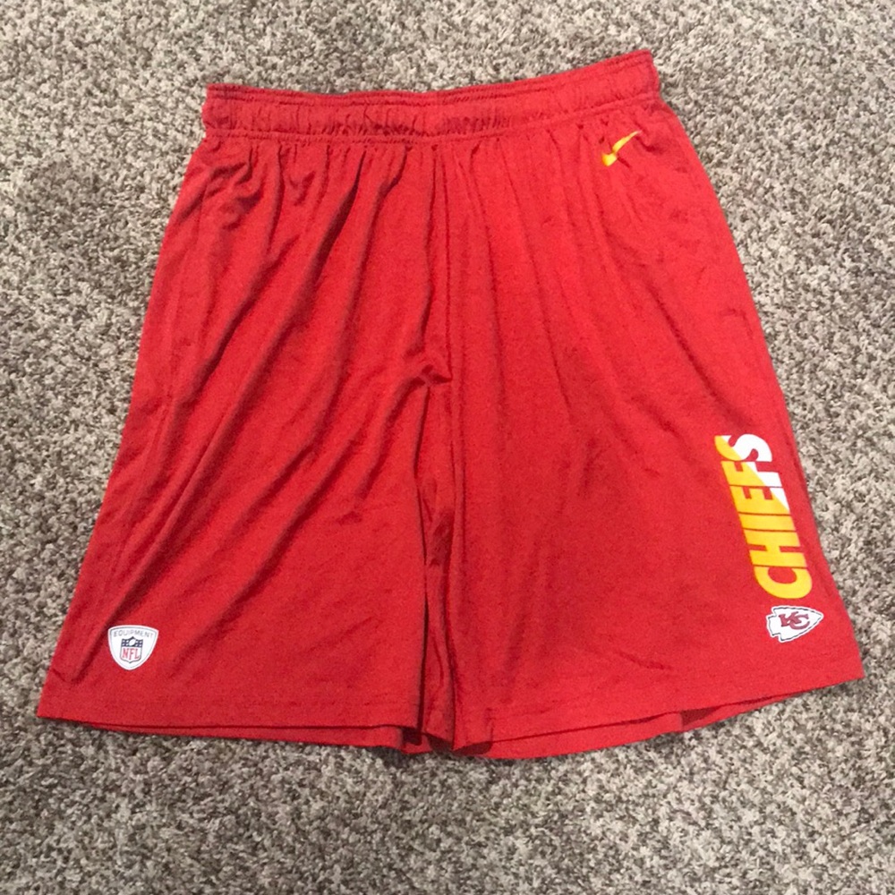 Nike Dri fit KC Chiefs shorts